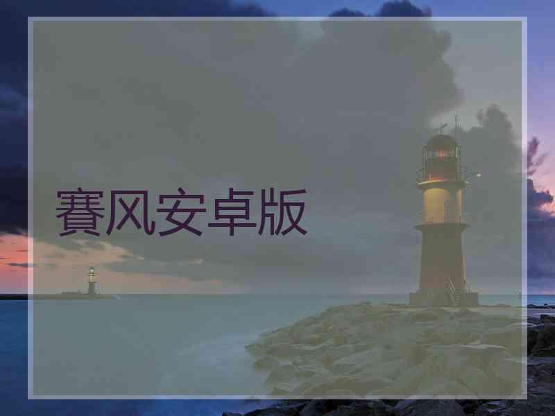 賽风安卓版