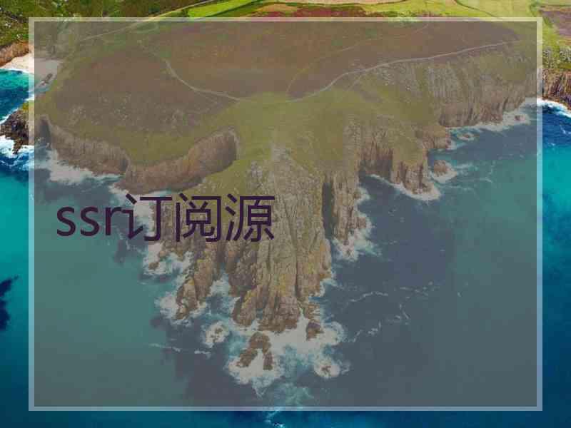 ssr订阅源