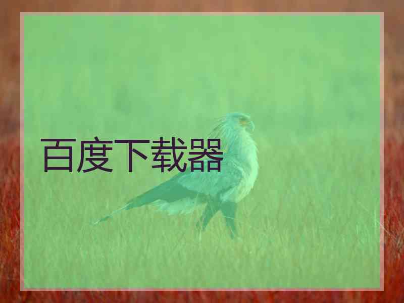 百度下载器