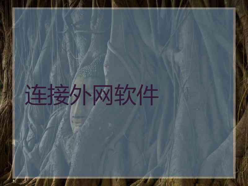 连接外网软件