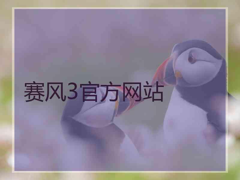 赛风3官方网站