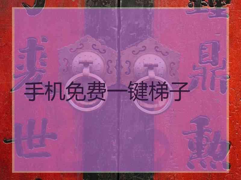 手机免费一键梯子