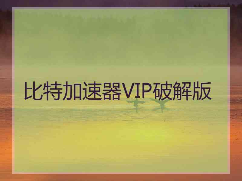 比特加速器VIP破解版
