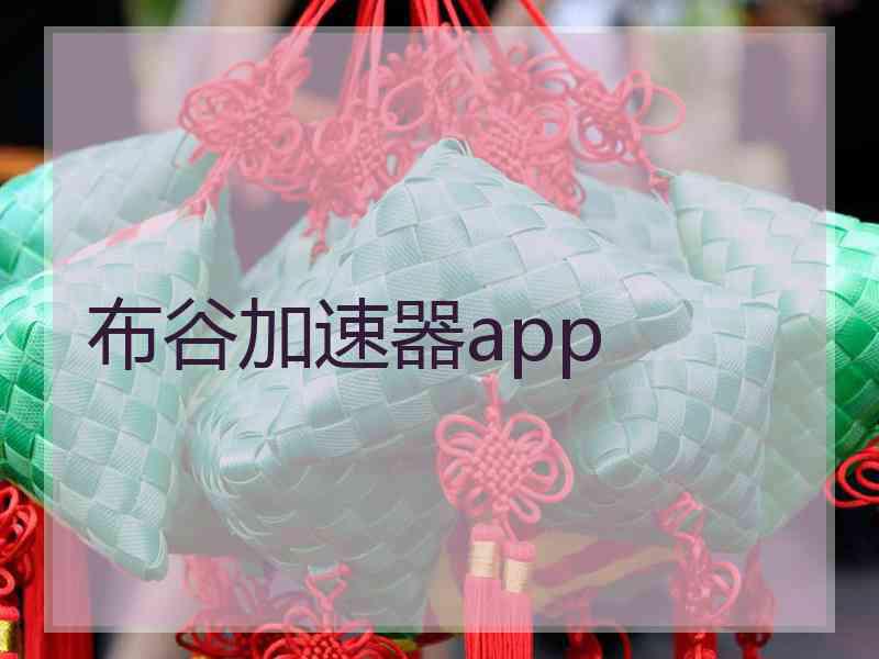 布谷加速器app