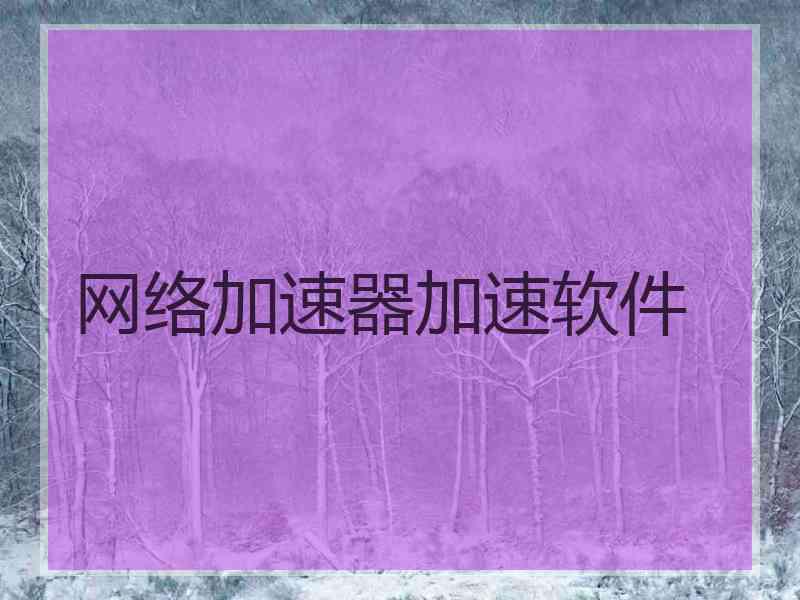 网络加速器加速软件