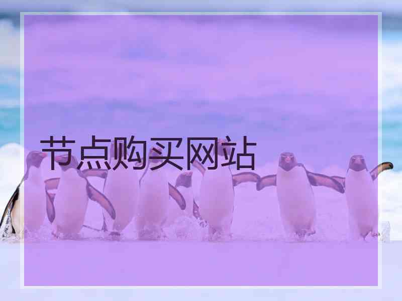 节点购买网站