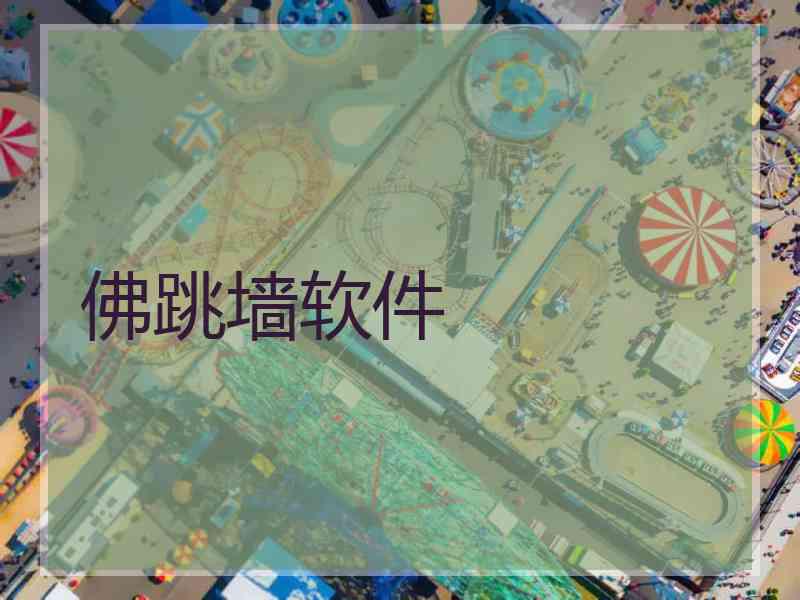 佛跳墙软件