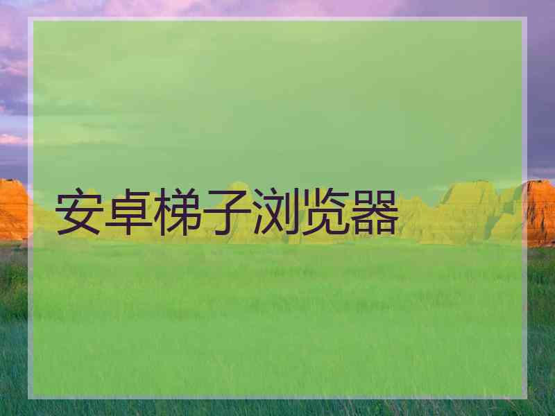 安卓梯子浏览器