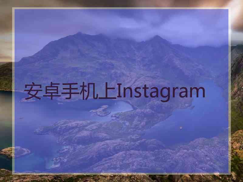 安卓手机上Instagram