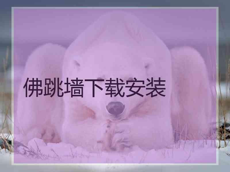 佛跳墙下载安装