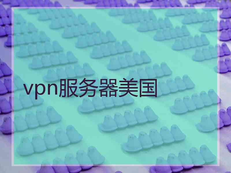 vpn服务器美国