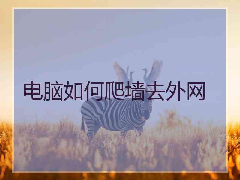 电脑如何爬墙去外网
