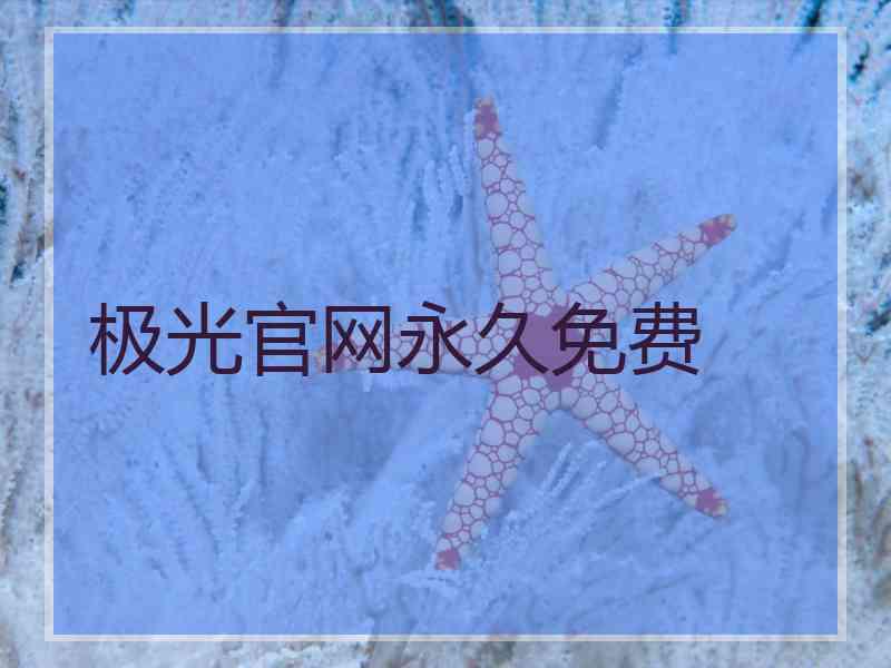 极光官网永久免费