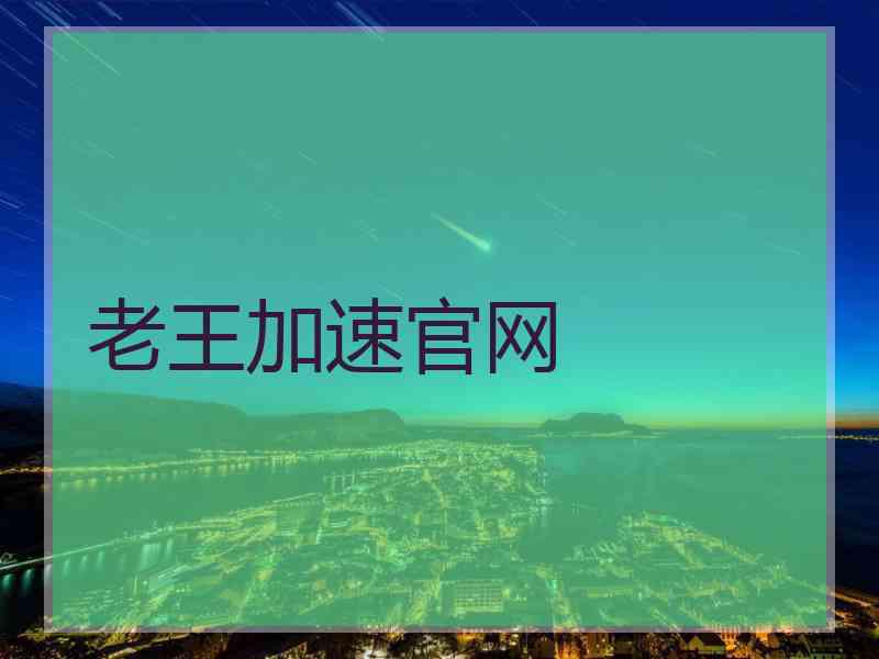 老王加速官网