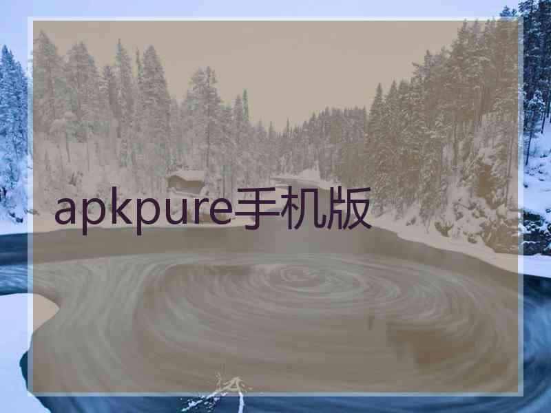 apkpure手机版