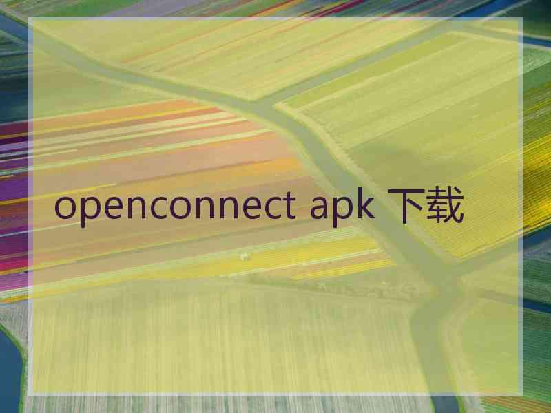 openconnect apk 下载