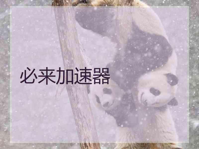 必来加速器