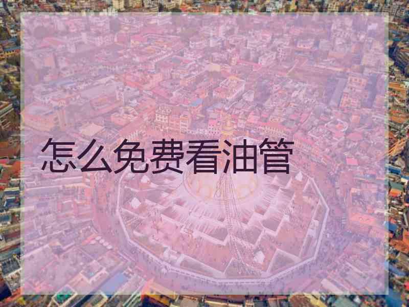 怎么免费看油管
