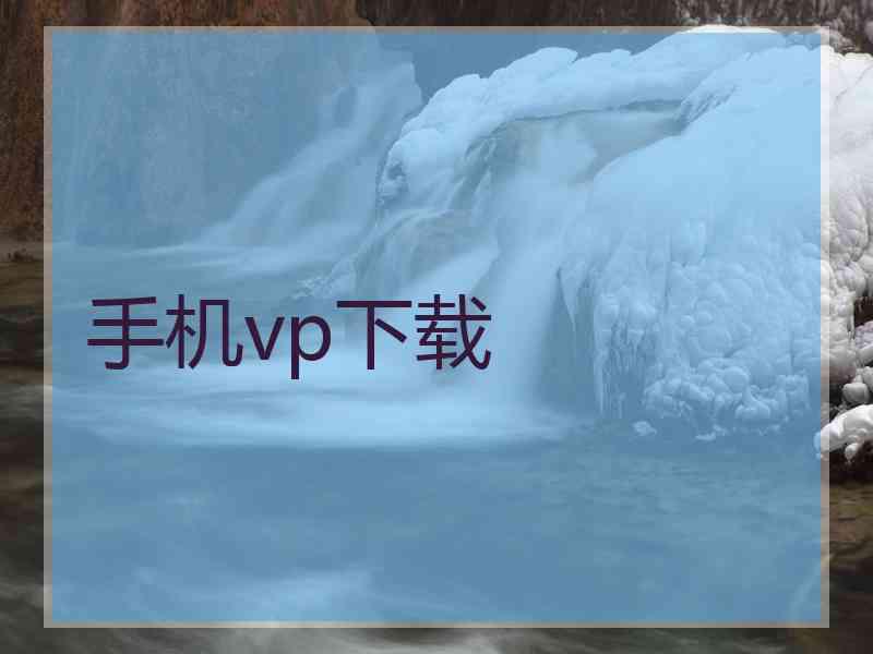 手机vp下载